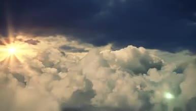 大气震撼天空标志开场AE模板视频的预览图